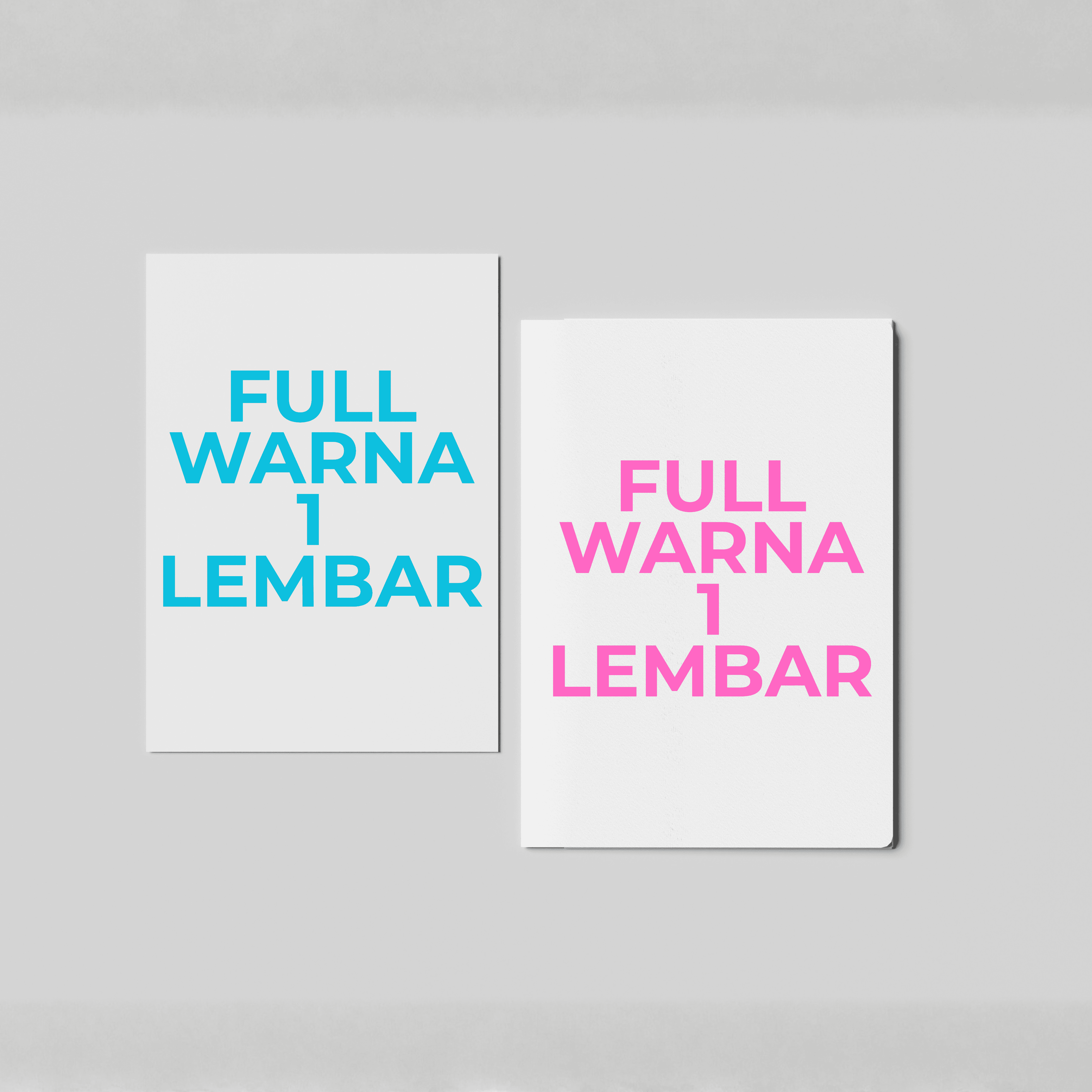 Print Full Warna - HVS A4